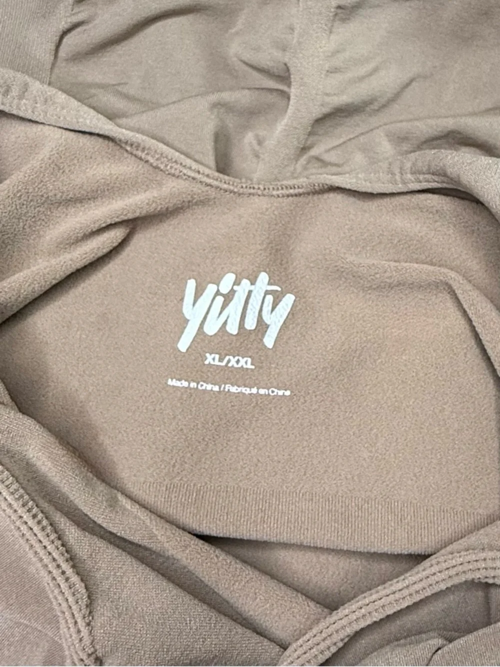 YITTY Nearly Naked Shapewear Bundle  of 3 in Tan Cami/Bra/Bodysuit  XL/XXL 1X/2X